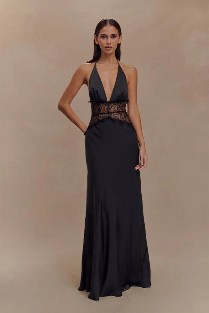 Eléa | Satin Lace Dress