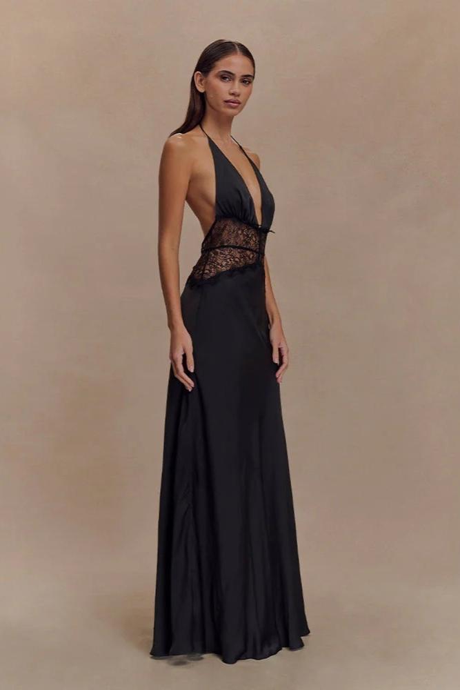Eléa | Satin Lace Dress