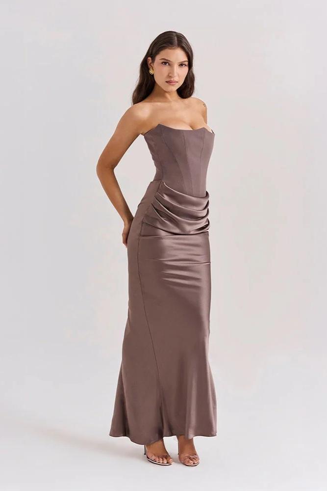 Elena | Strapless Dress