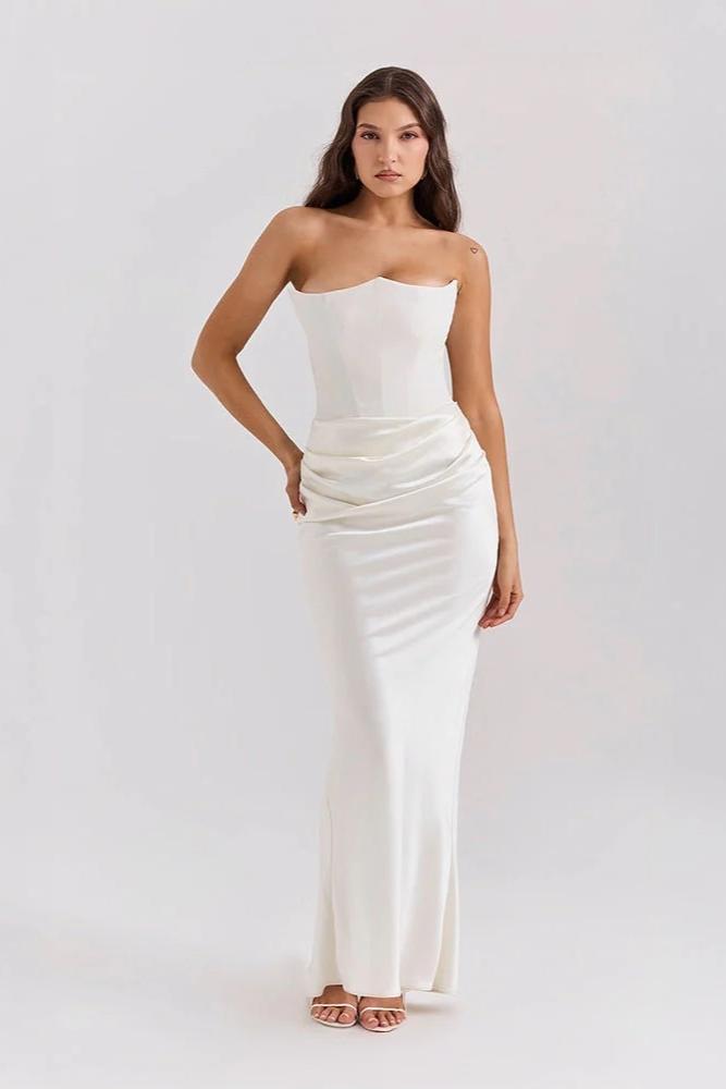 Elena | Strapless Dress