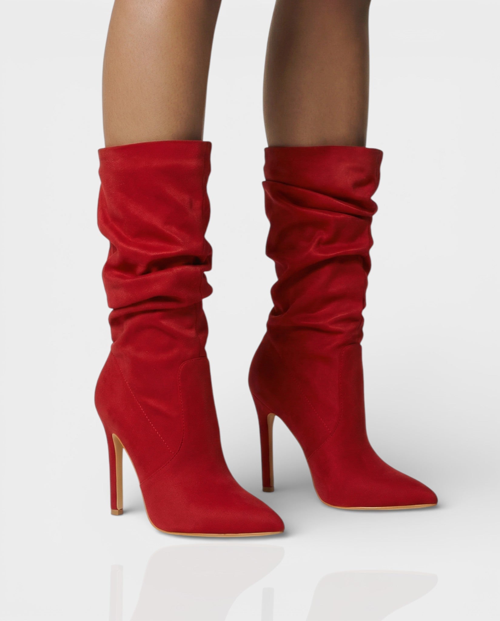 SANYA | Slouchy Pointed-Toe Stiletto Boots