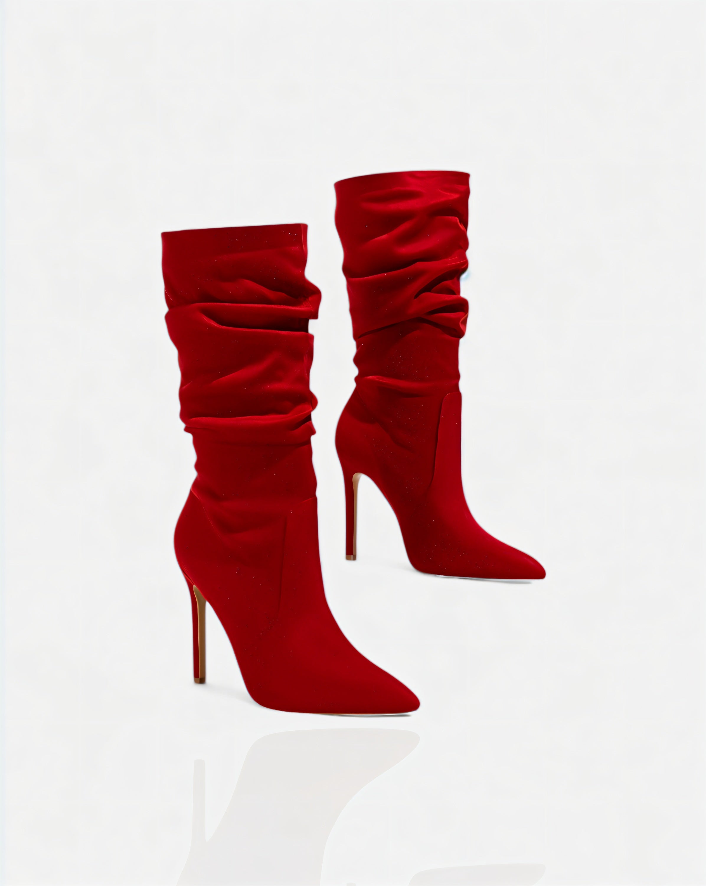SANYA | Slouchy Pointed-Toe Stiletto Boots