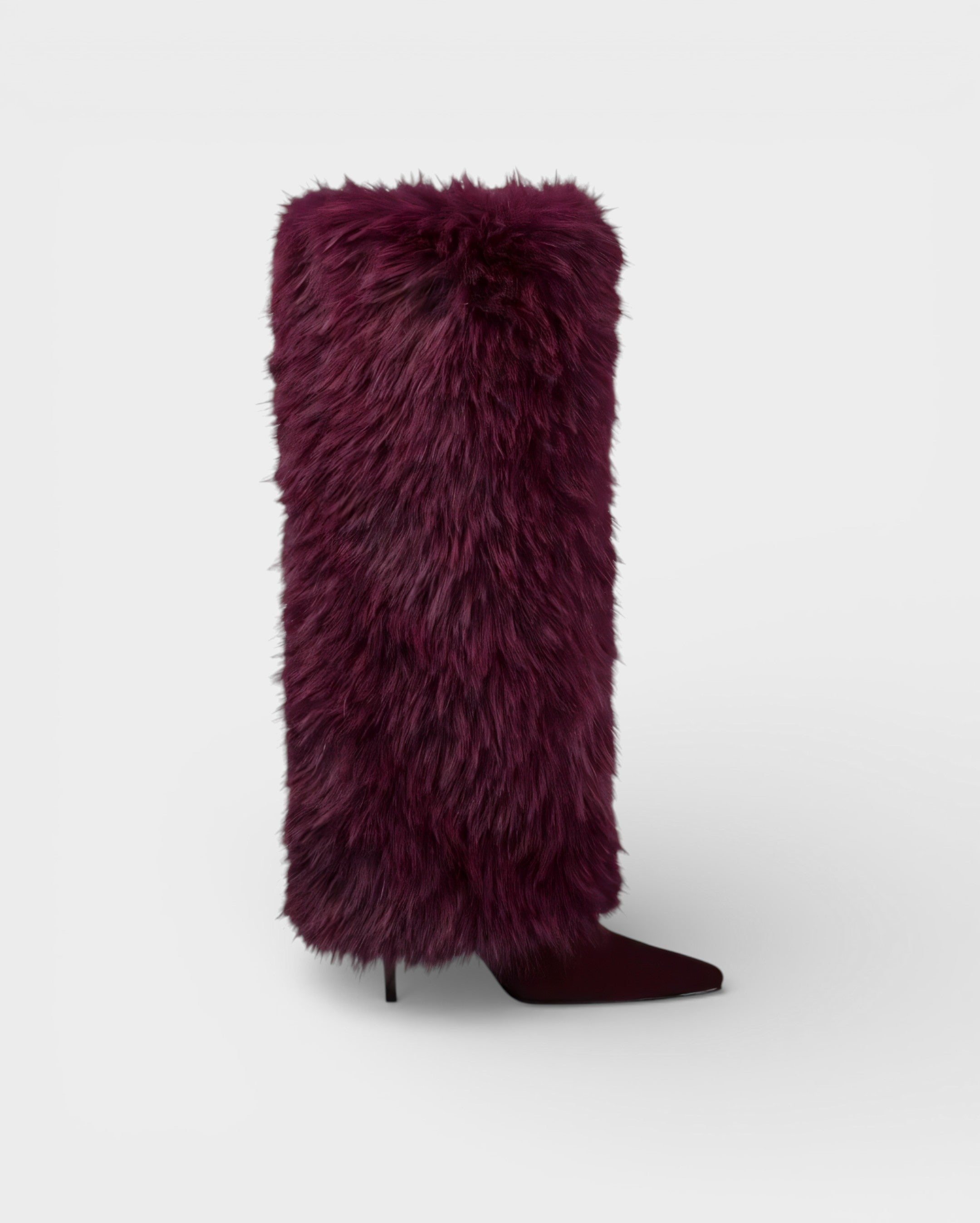 LERINA | Faux Fur Knee-high Boots