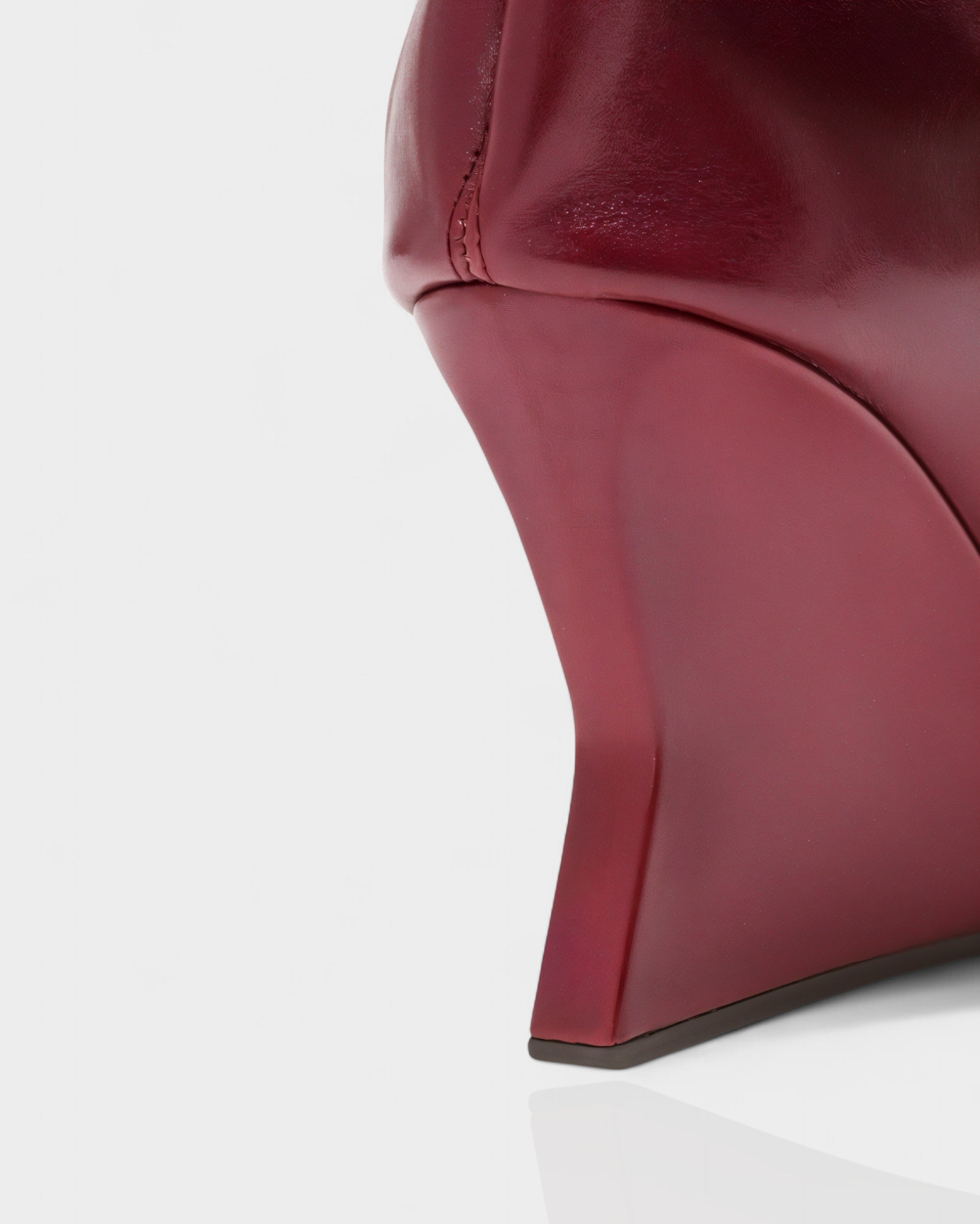 ELOURA | Slouch Knee-High Wedge Heel Boots