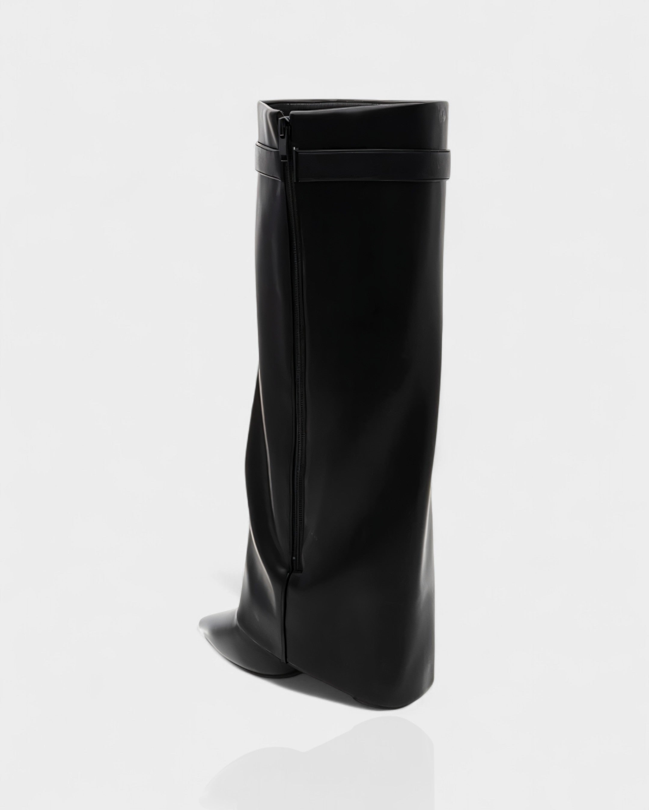 MAISY | Straight Pointed-Toe Knee-High Boots
