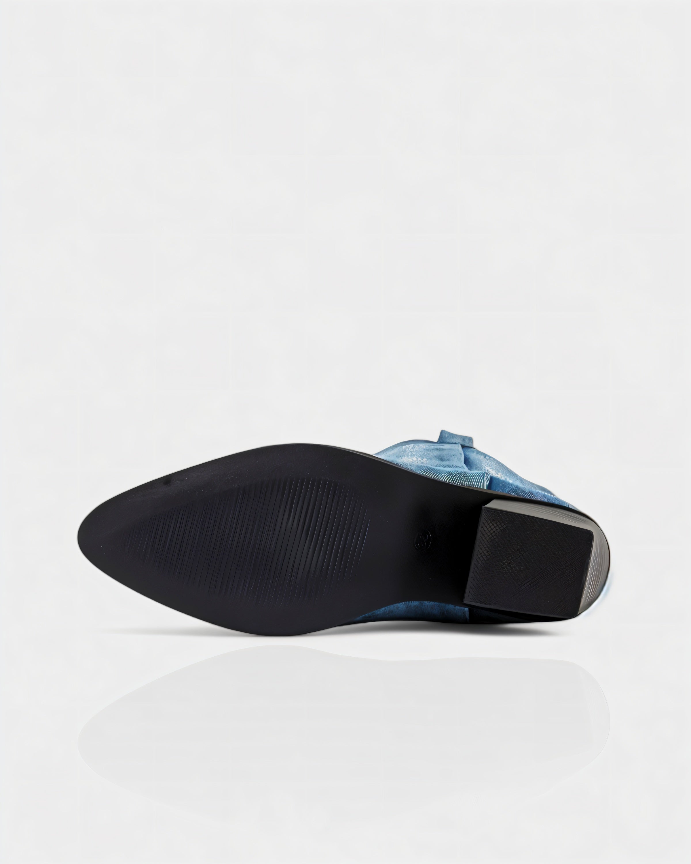ALIANA | Embroidered Denim Cowboy Boots