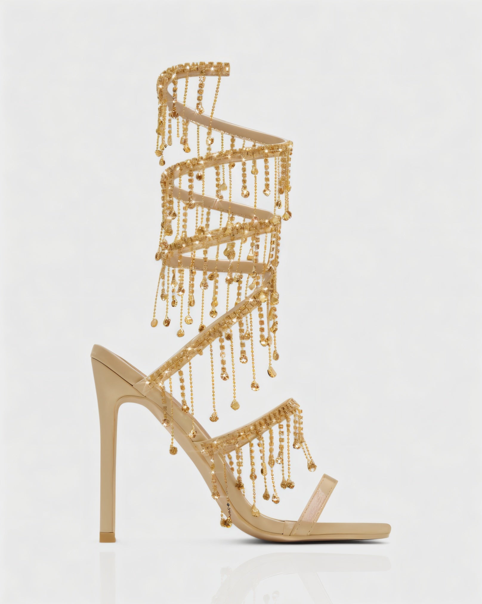 MANDY | Tassel Wrap Around Heels