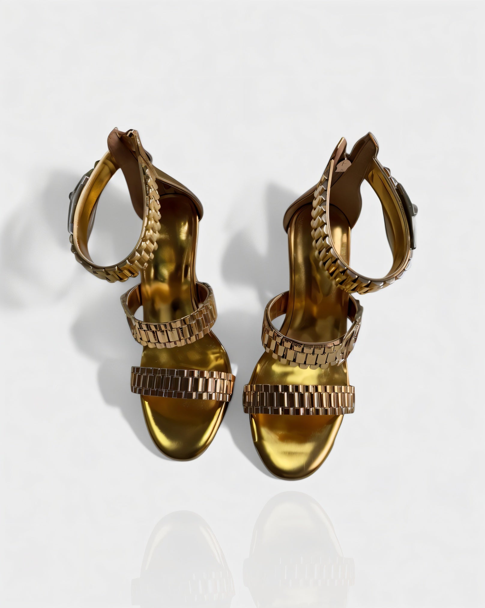 JILLY | Watchband Strap Stiletto High Heels