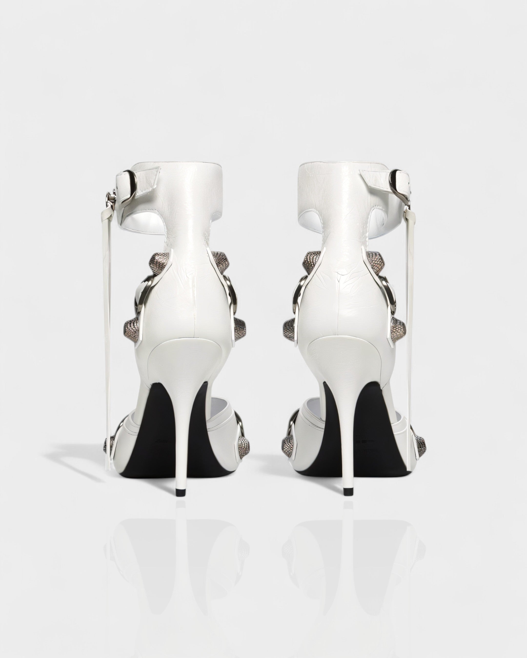 PALISSE | Buckle Detail Stiletto Heels