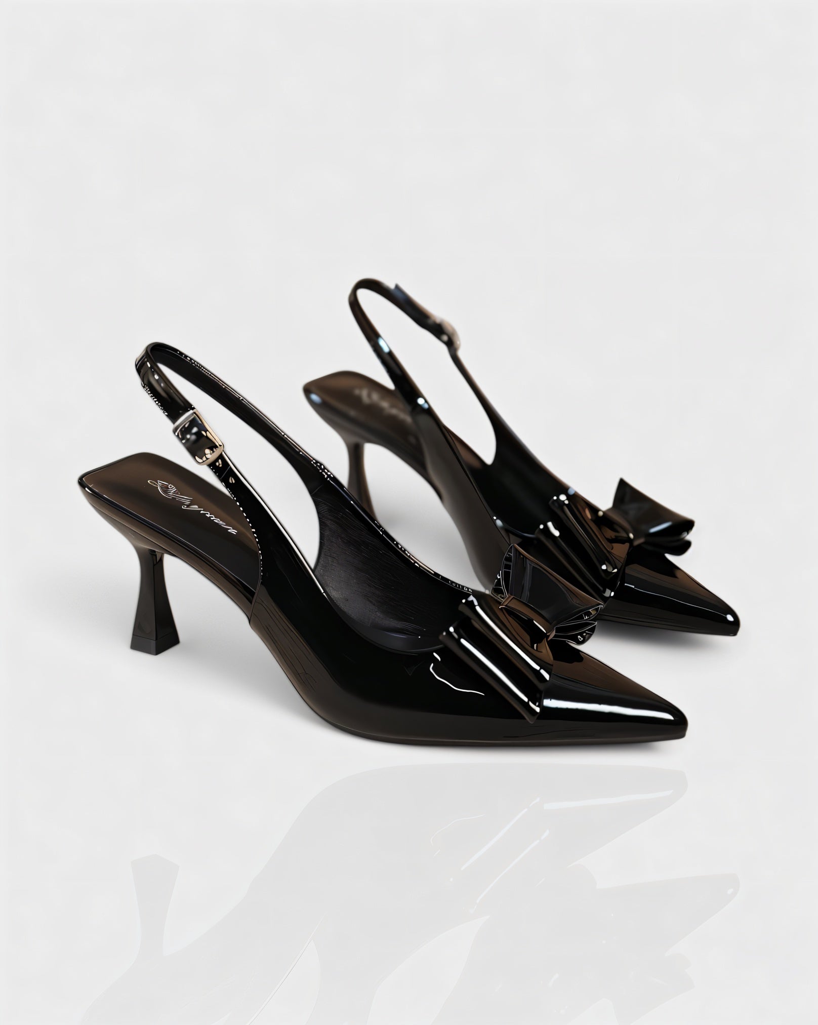 THERESA | Bow Strap Pointed Heels