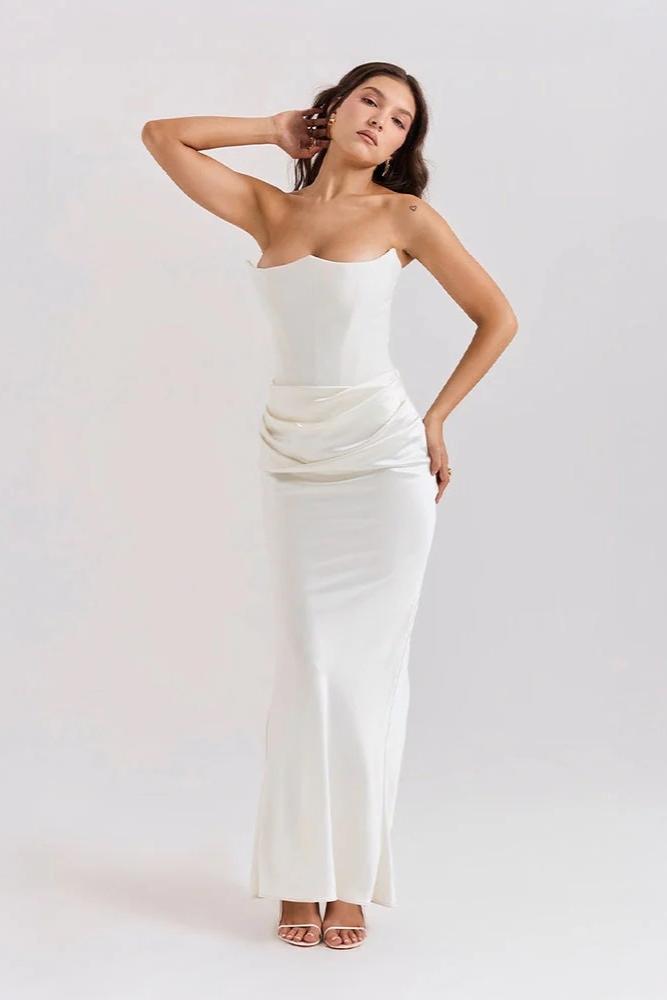 Elena | Strapless Dress