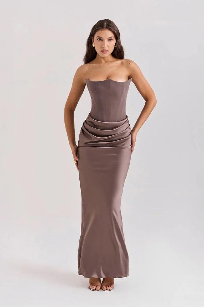Elena | Strapless Dress