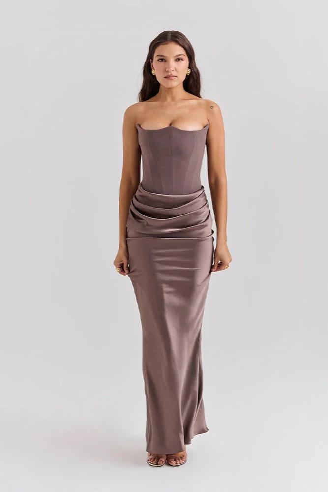 Elena | Strapless Dress