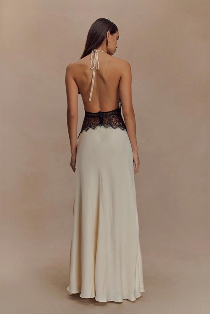 Eléa | Satin Lace Dress