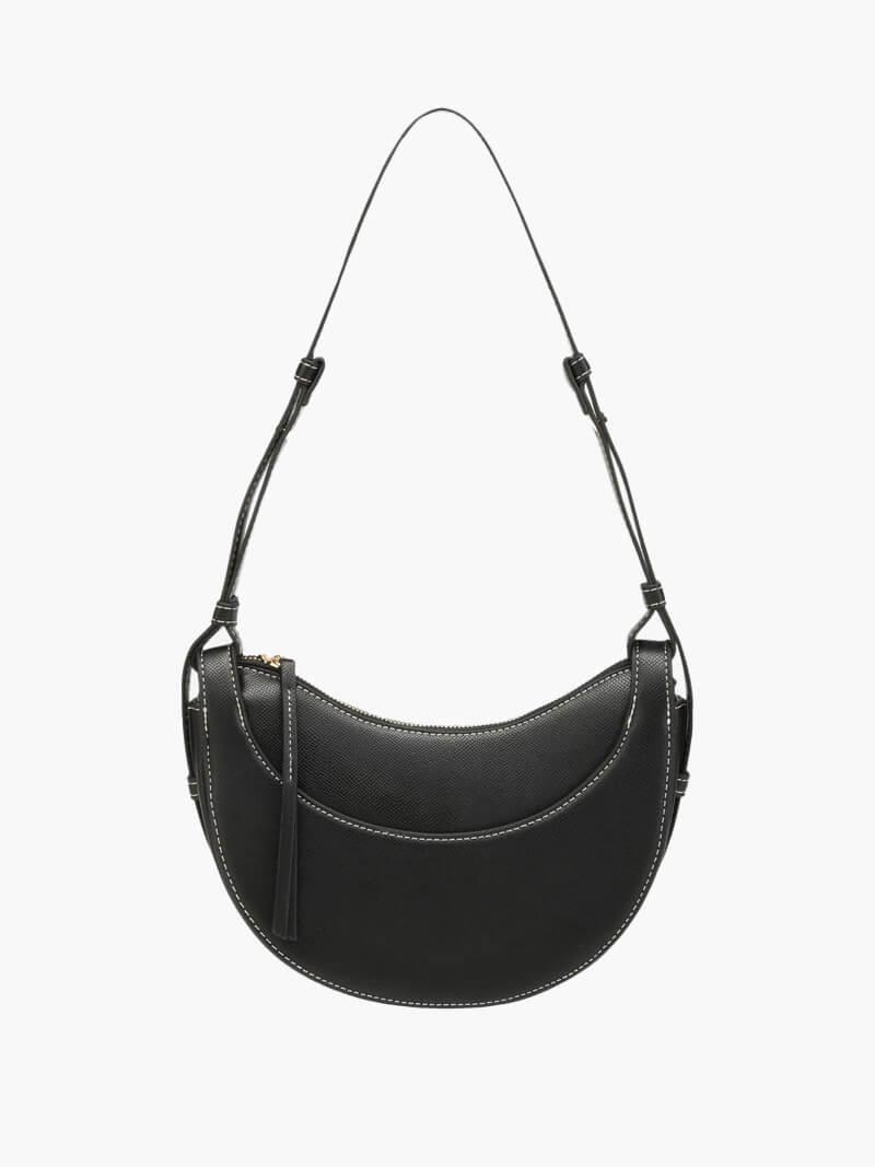 Edmée | Elegant Tan Saddle Bag