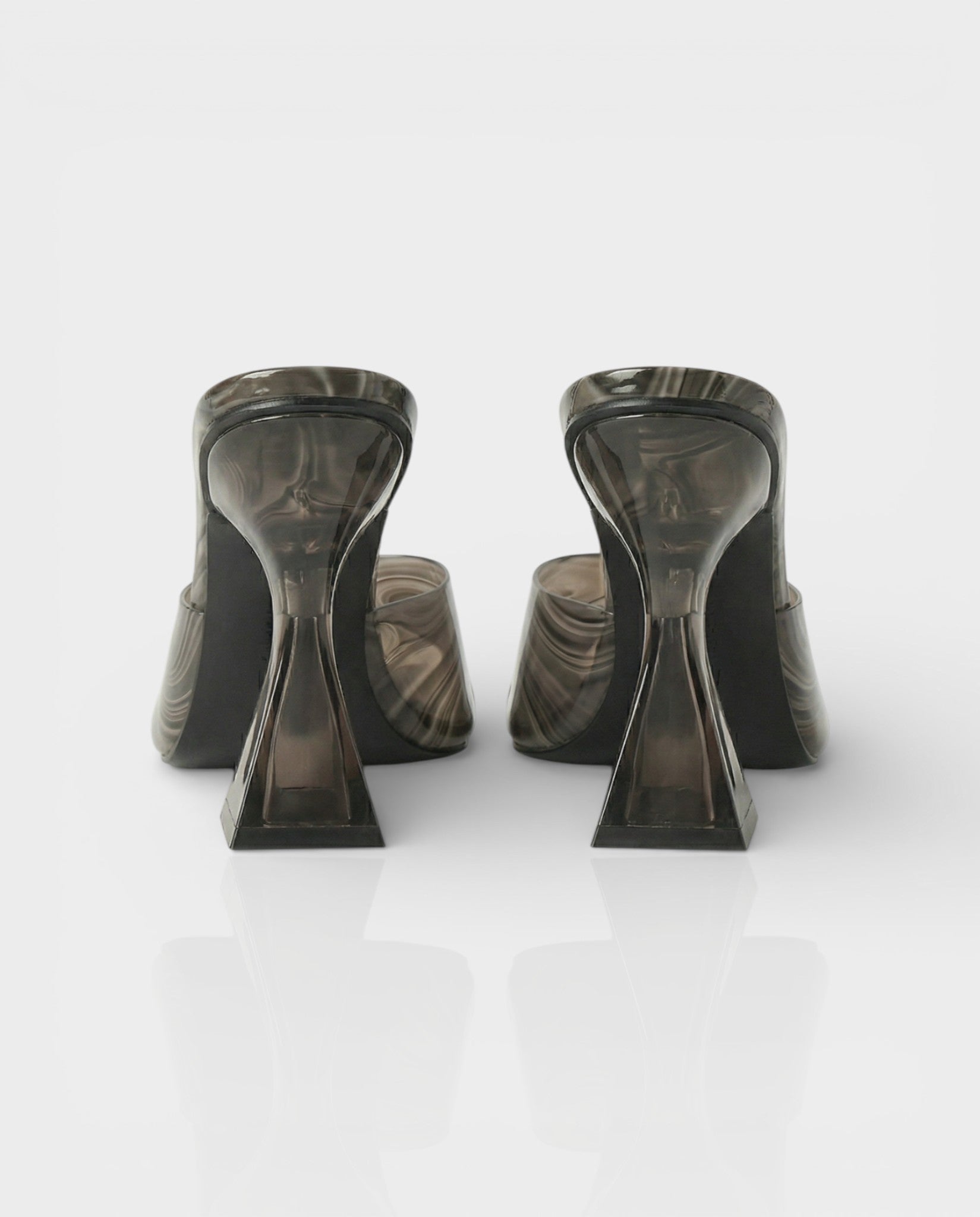 ORELIA | Contrast Peep Toe Heels Sandals