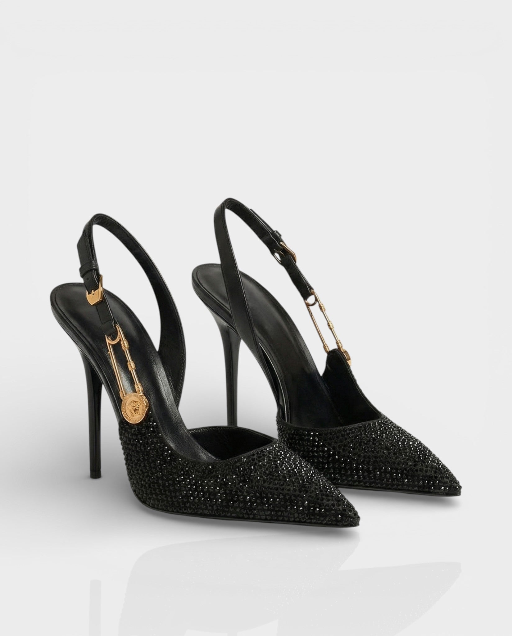 LILIAN | Rhinestone Emellished Heels