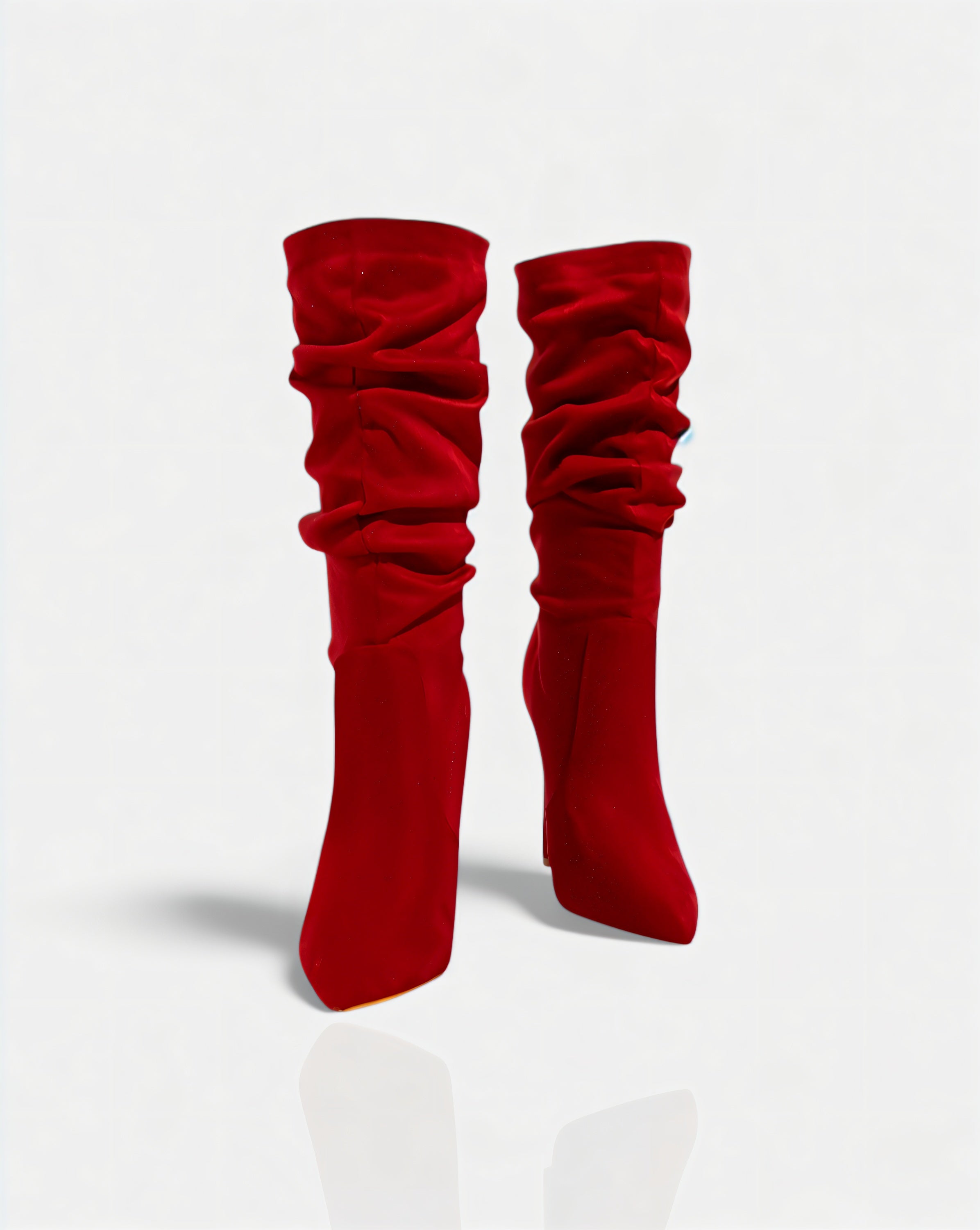 SANYA | Slouchy Pointed-Toe Stiletto Boots