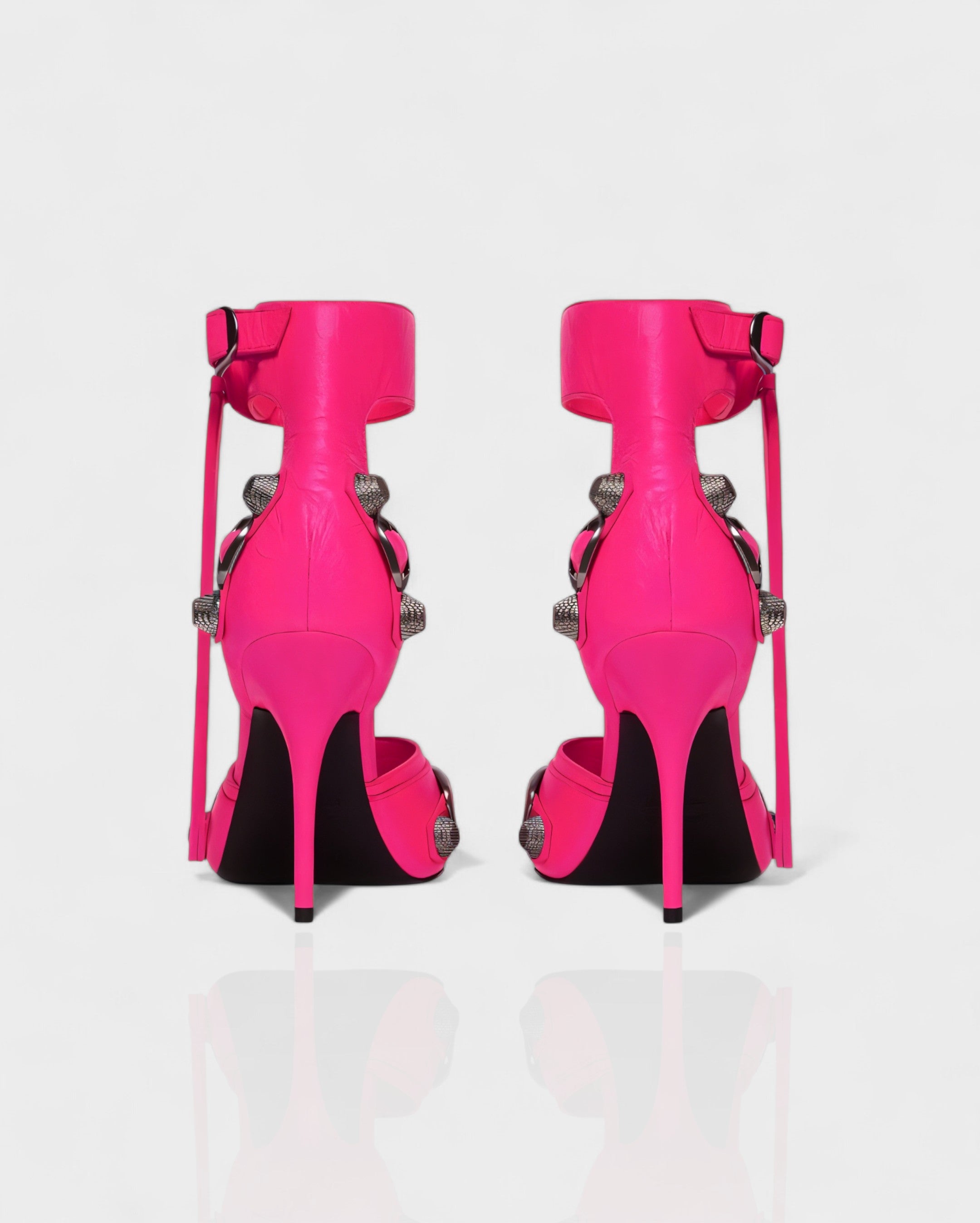 PALISSE | Buckle Detail Stiletto Heels