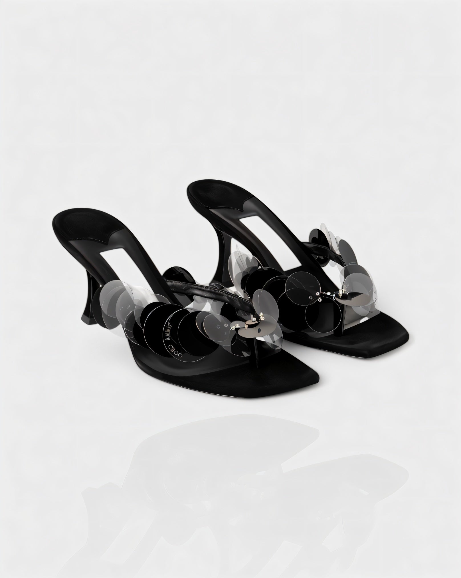 LOLITA | Sequin Kitten Heels