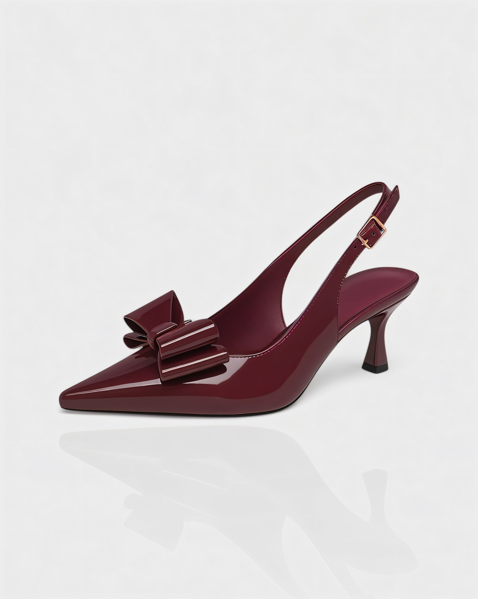 THERESA | Bow Strap Pointed Heels