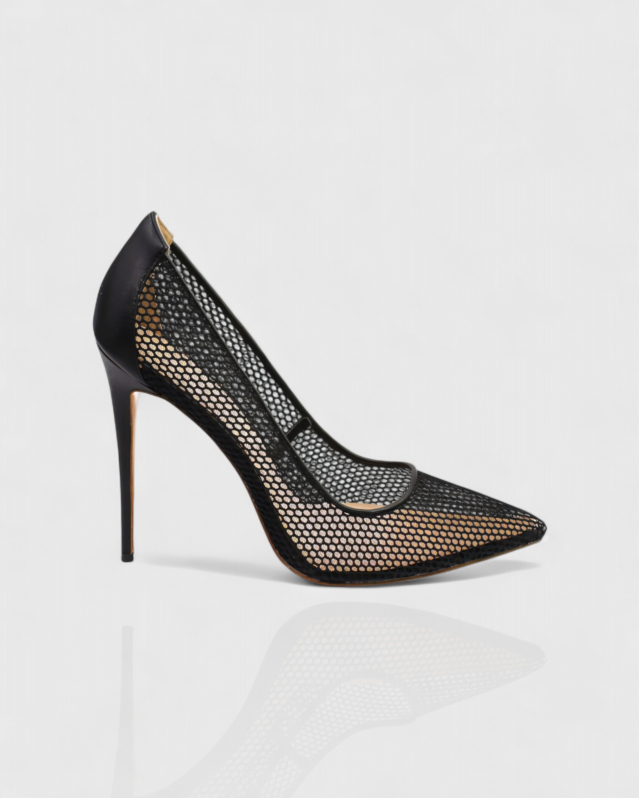 HIYARA | Mesh Net Stiletto Heels