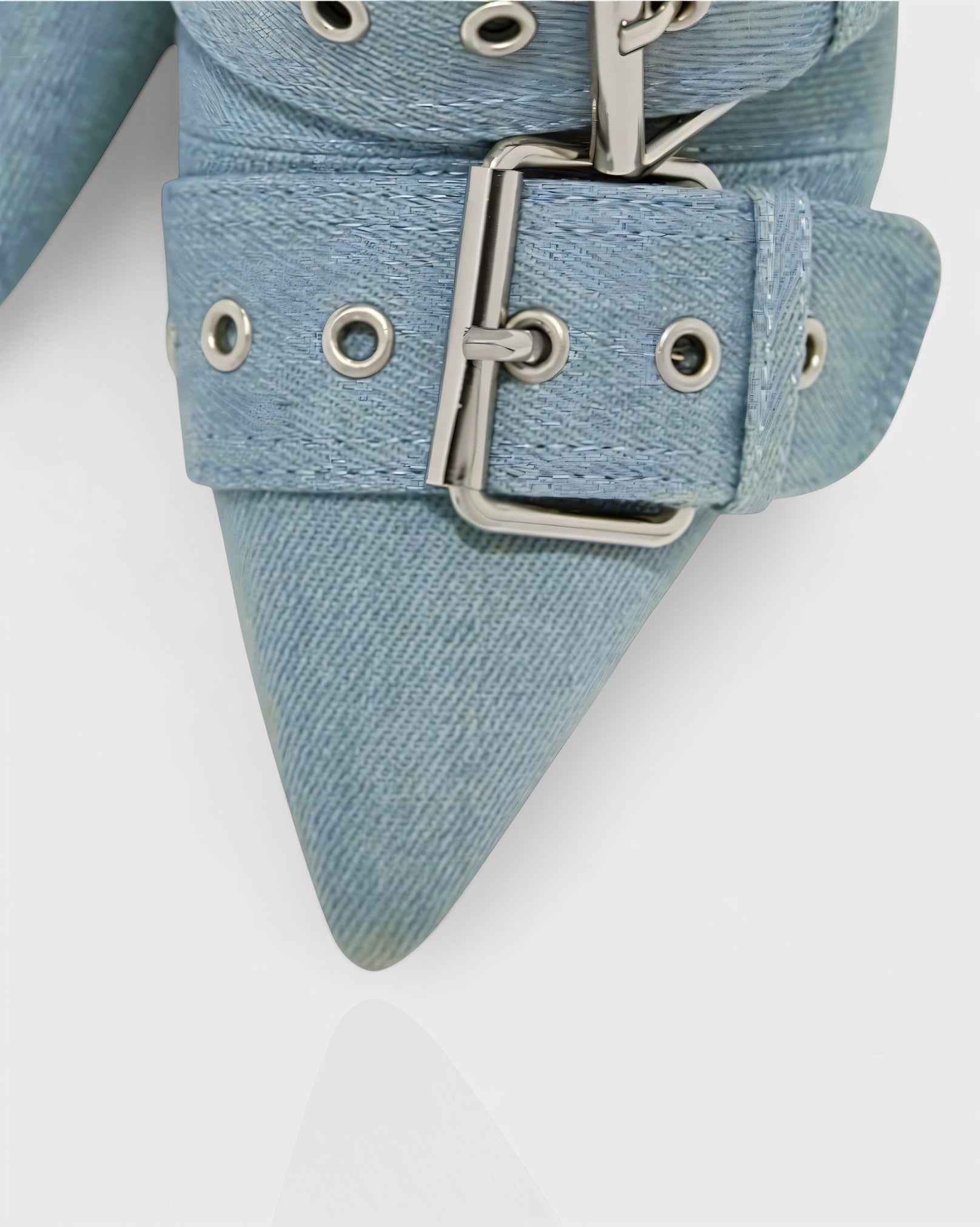 MARILYN | Buckle Strap Pointed-Toe Stiletto Heels