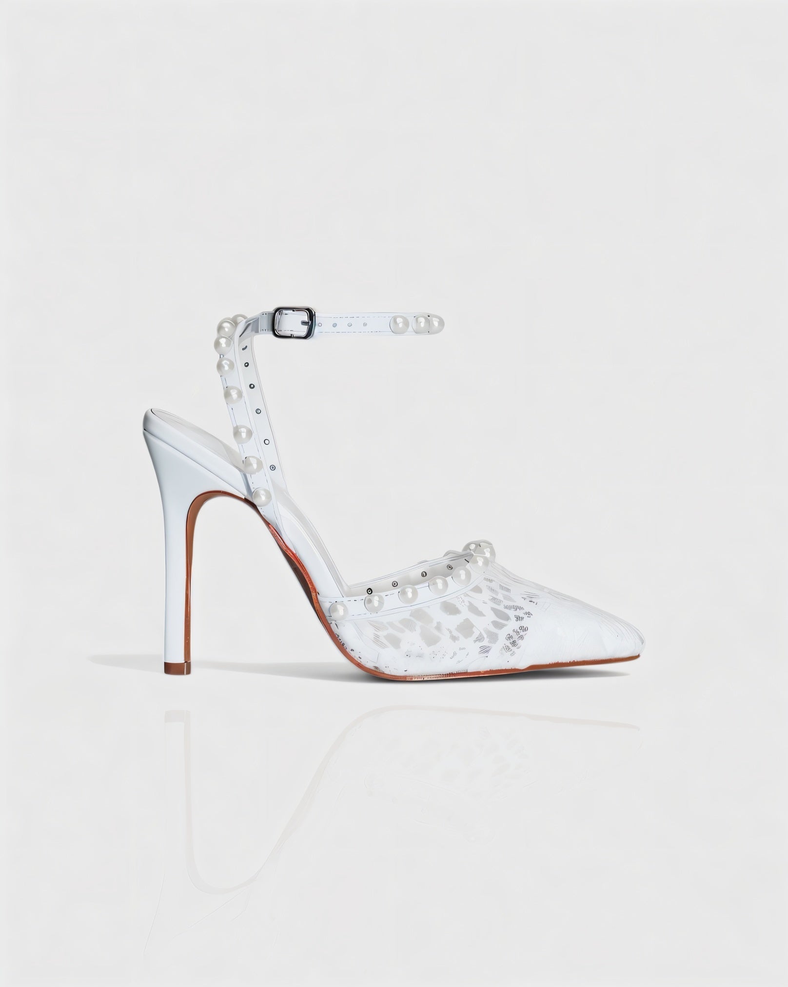 LOUISA | Stiletto Pearl Heels
