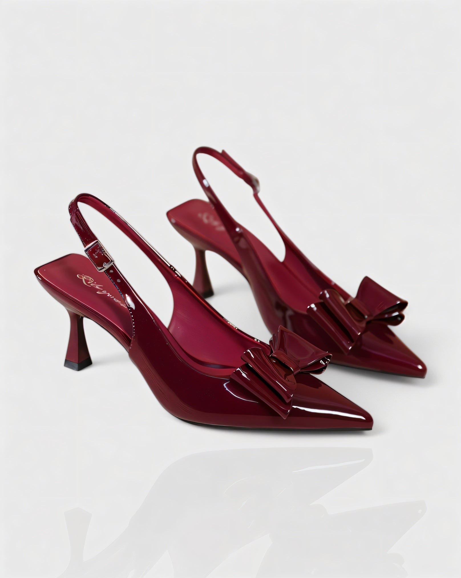 THERESA | Bow Strap Pointed Heels