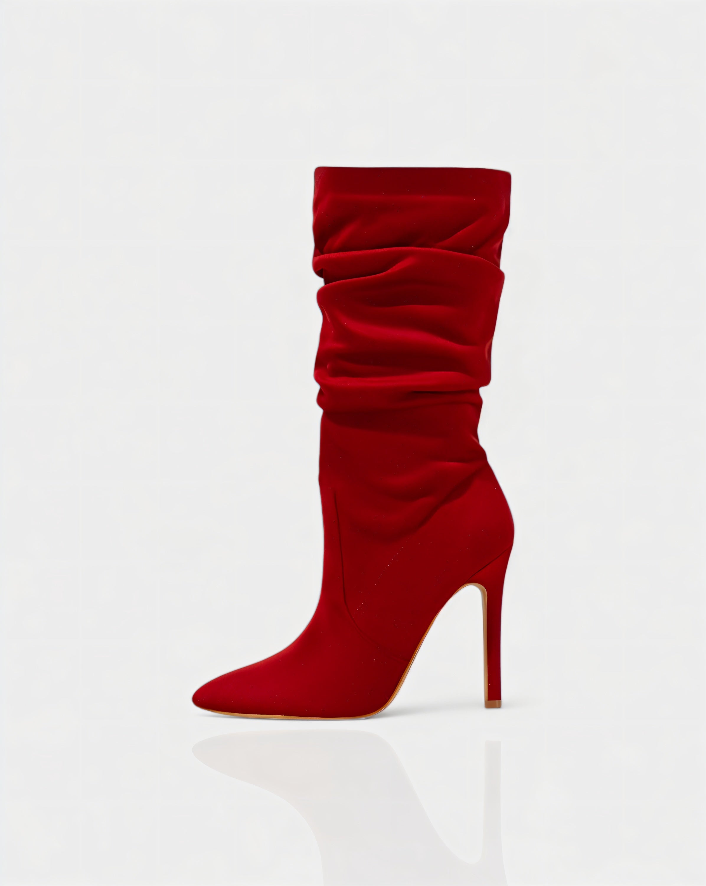 SANYA | Slouchy Pointed-Toe Stiletto Boots