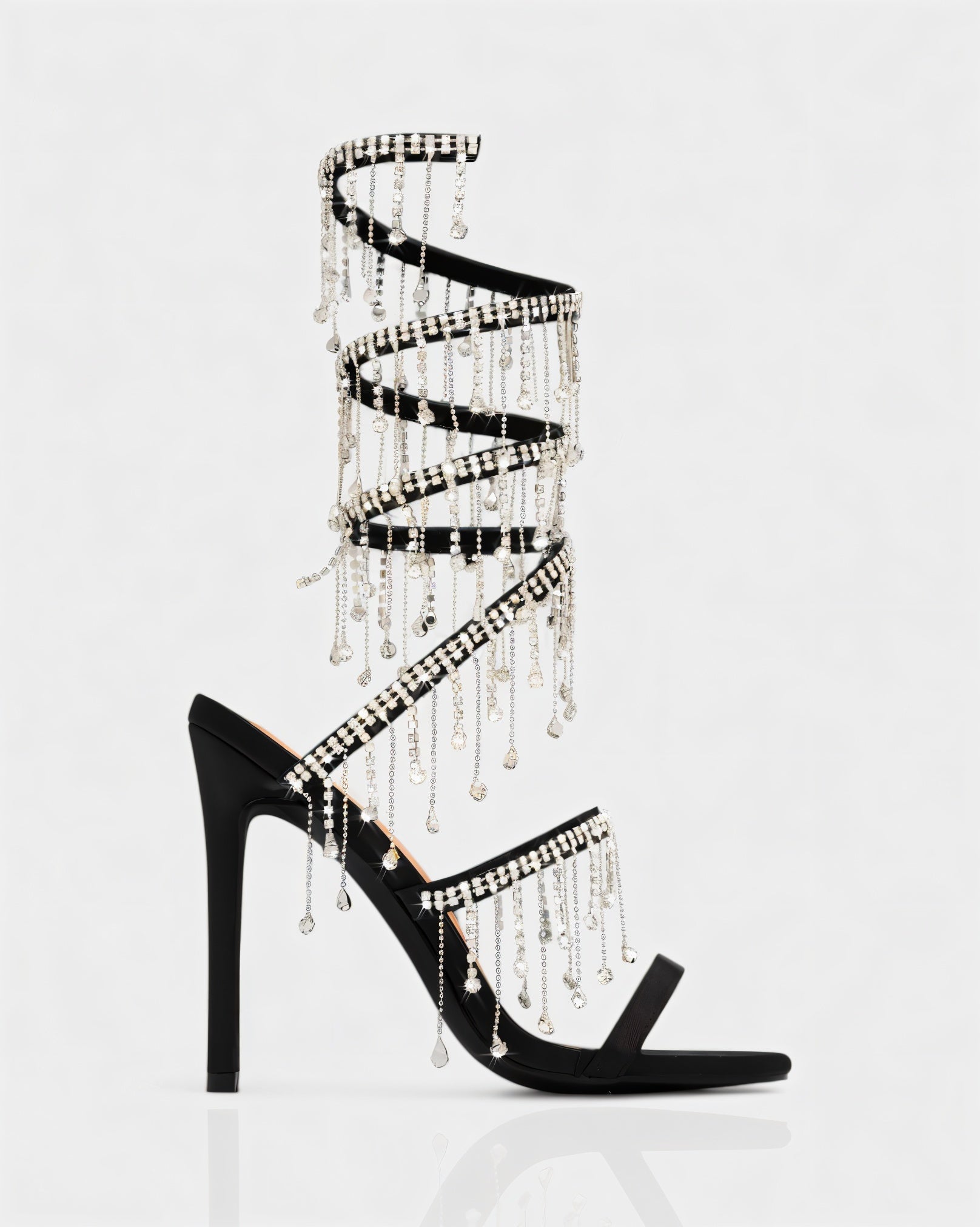 MANDY | Tassel Wrap Around Heels